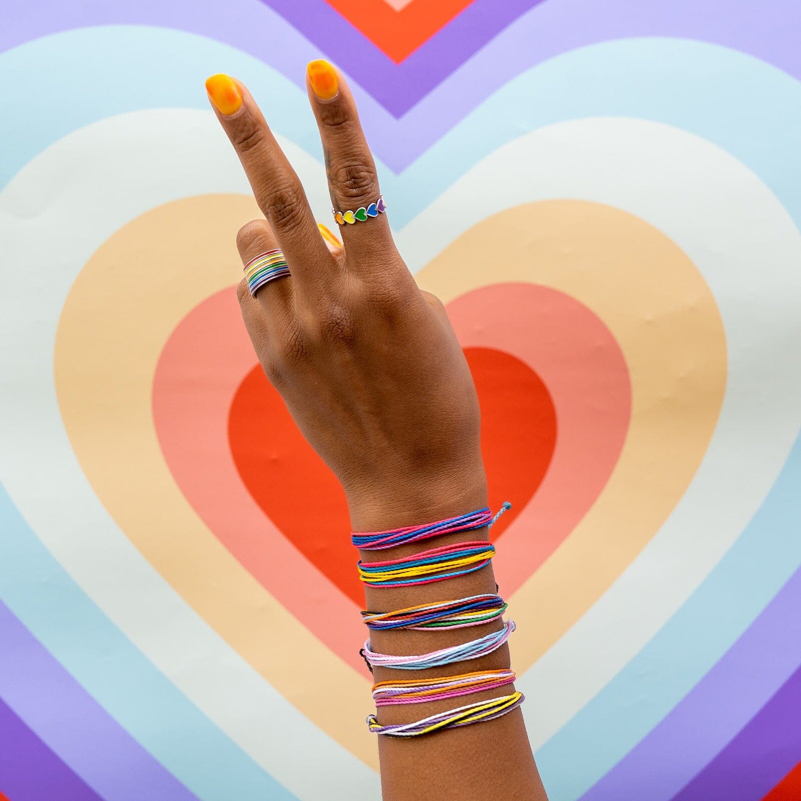 Rainbow Ring Stack - Image 9