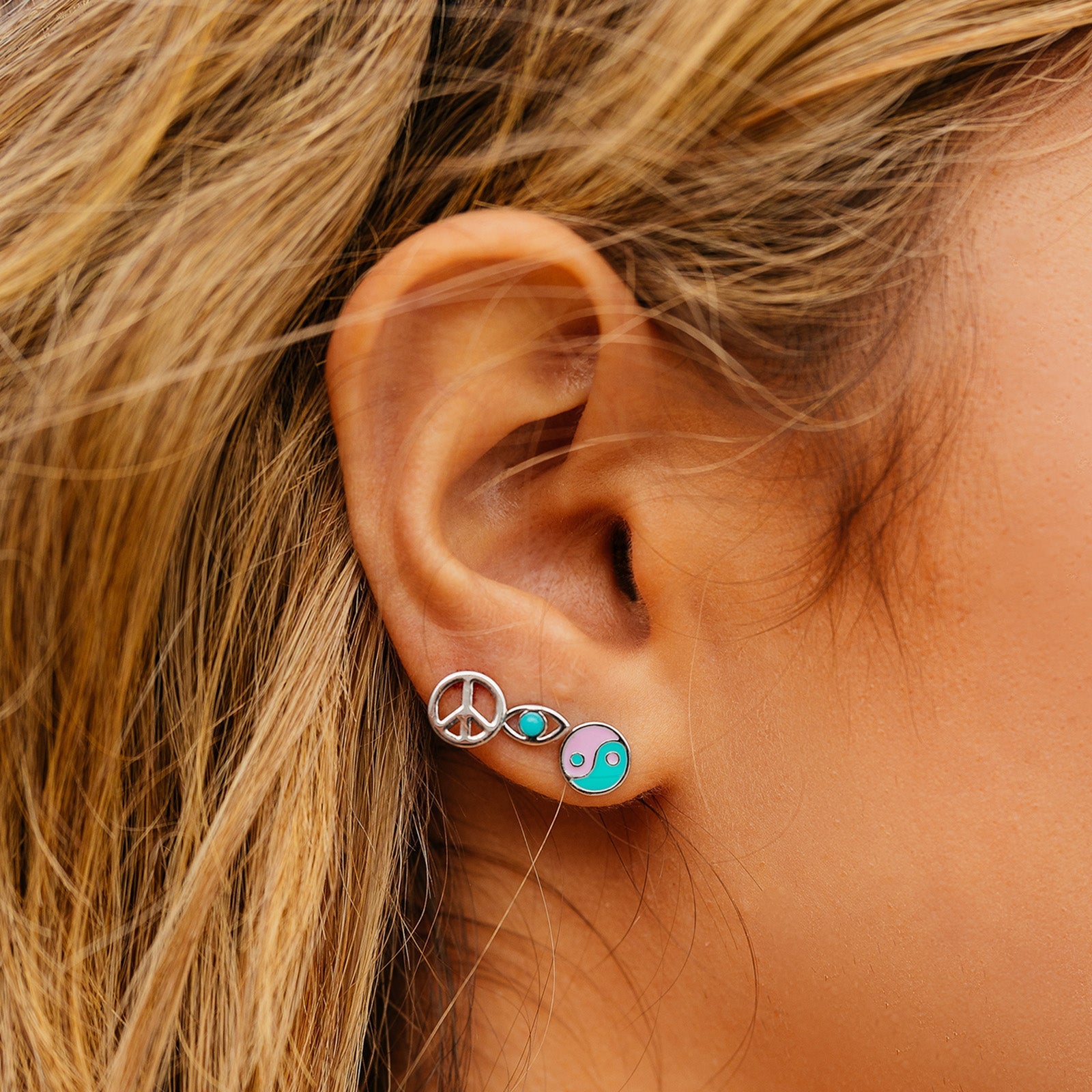 Kaleidoscope Stud Earring Pack - Image 2