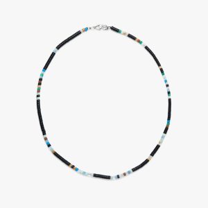 Men's Mixed Seed Bead Necklace