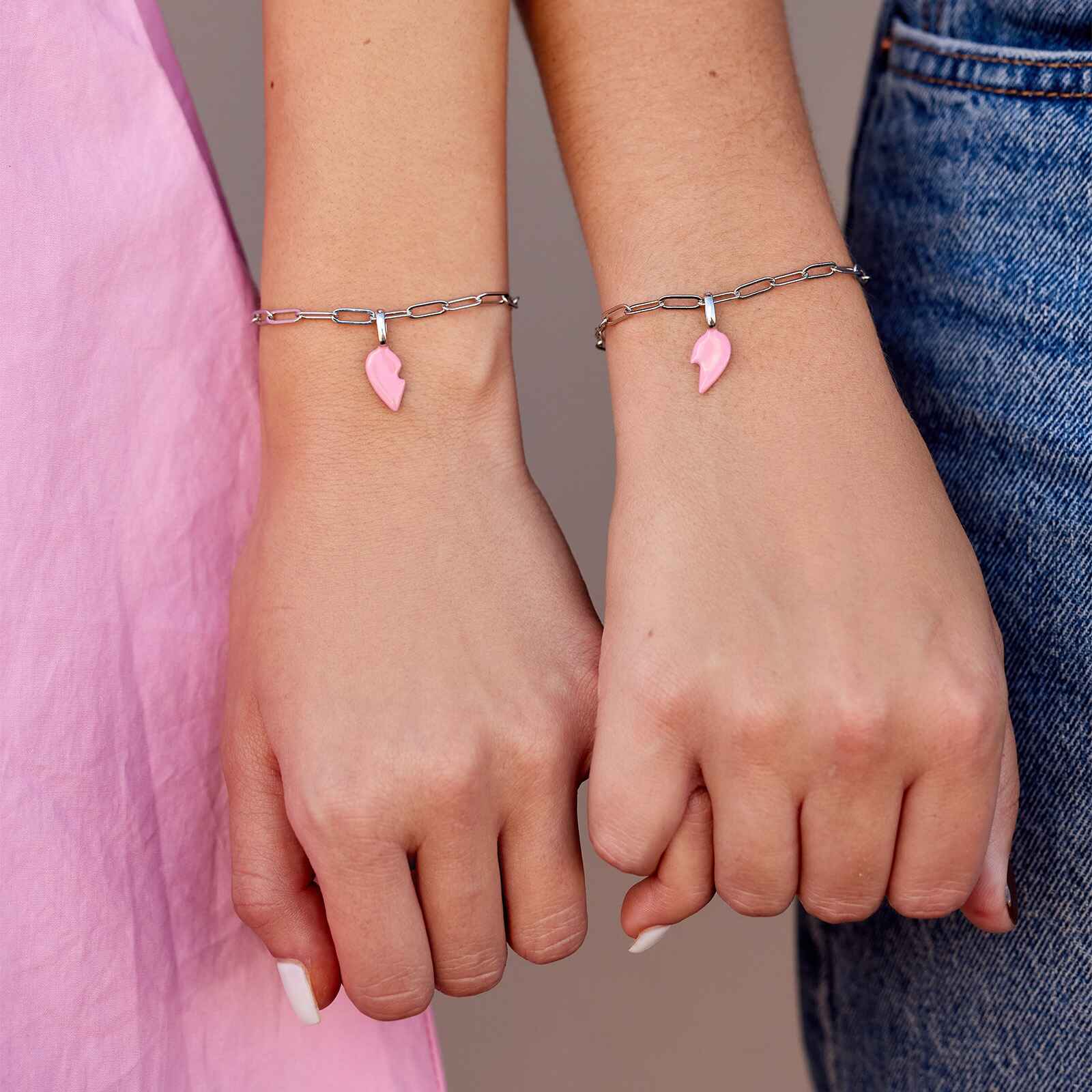 Harper Enamel BFF Heart Charm Set - Image 12