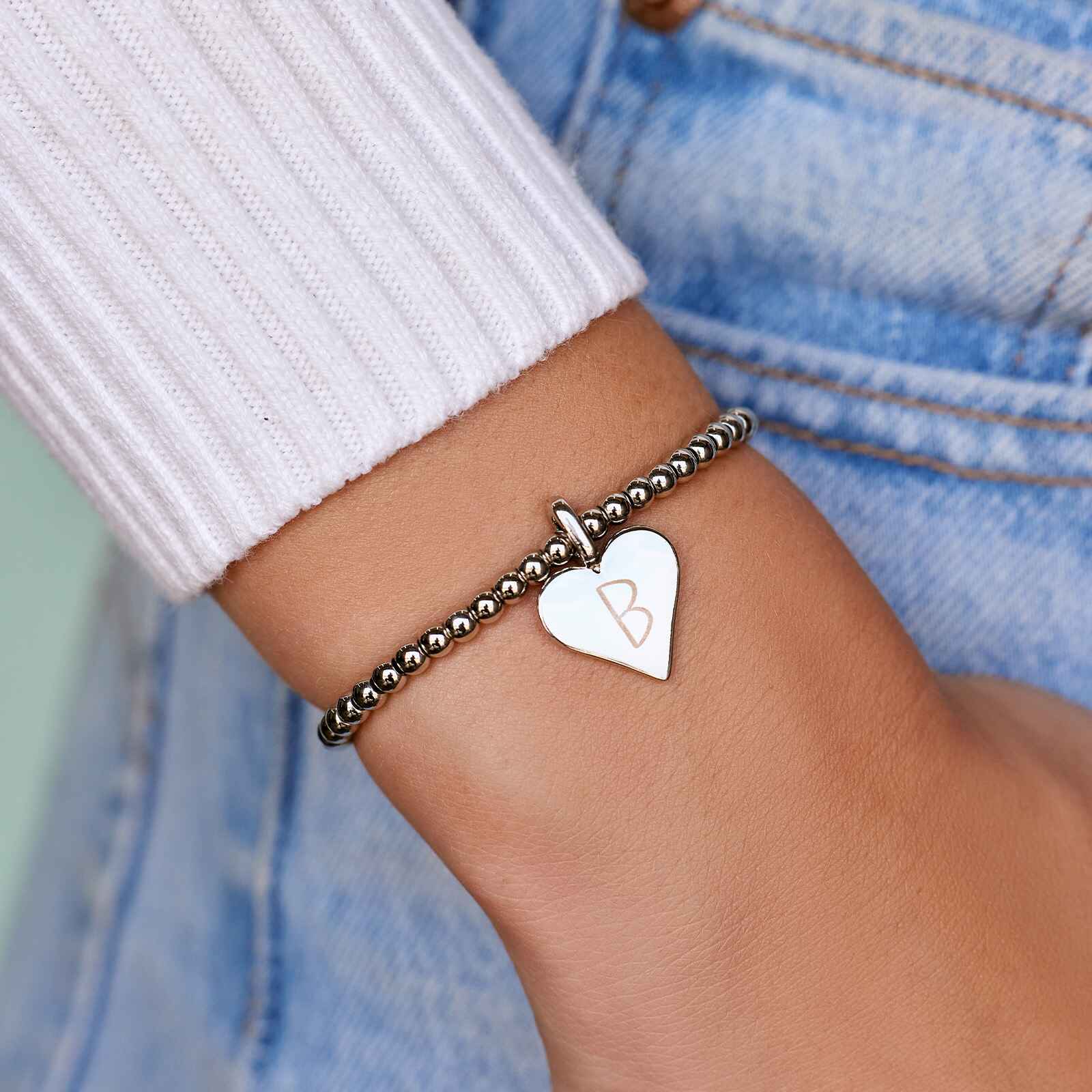 Engravable Heart Harper Charm - Image 12