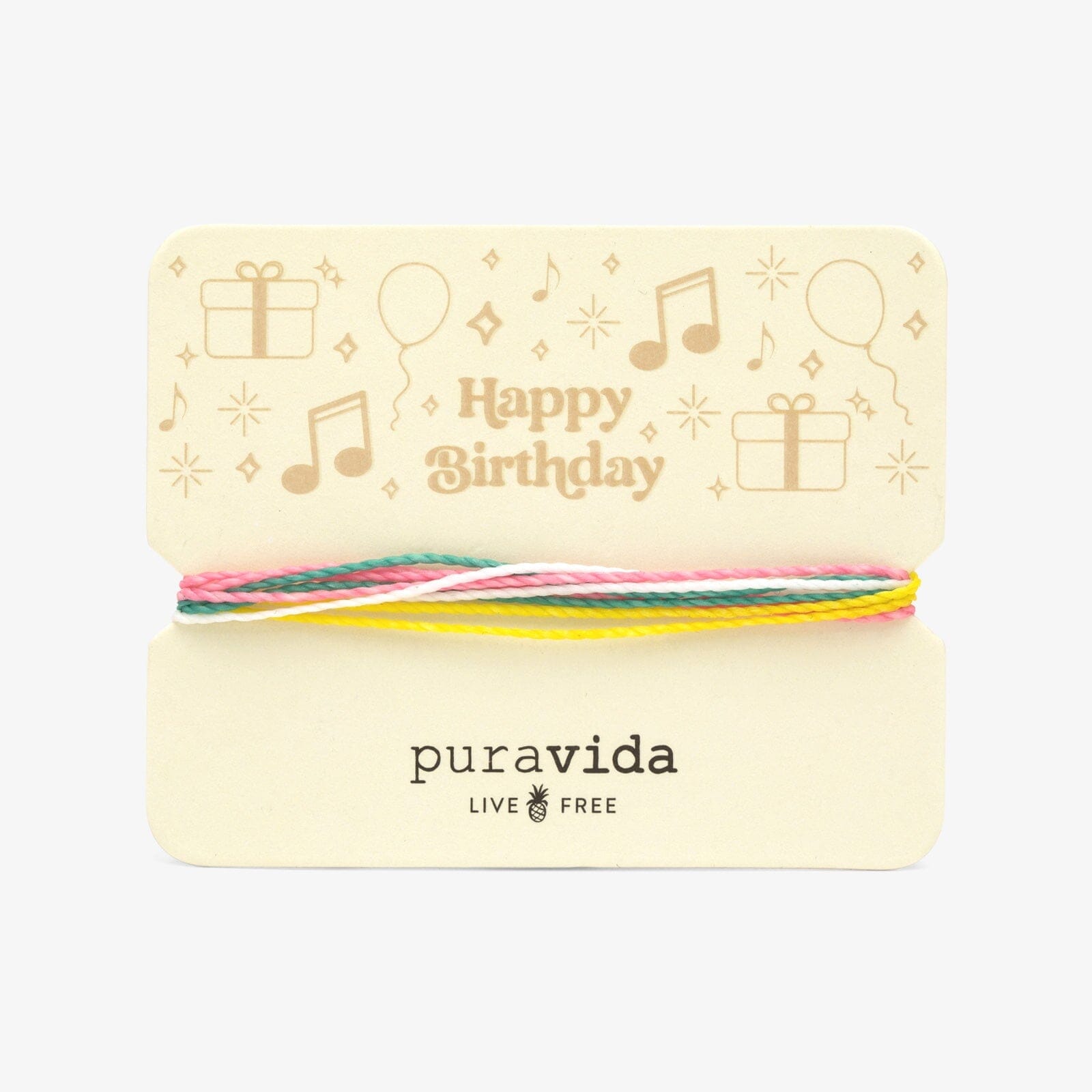 Happy Birthday Bracelet Card