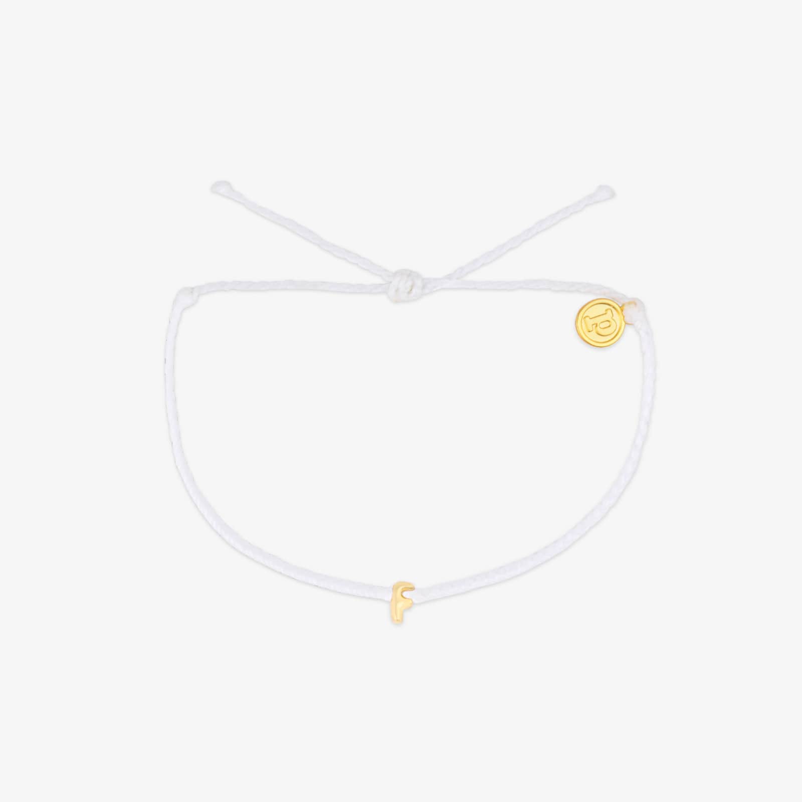 White Alphabet Bubble Charm Bracelet - Image 6