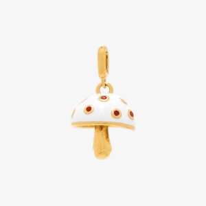 Harper Enamel Mushroom Statement Charm