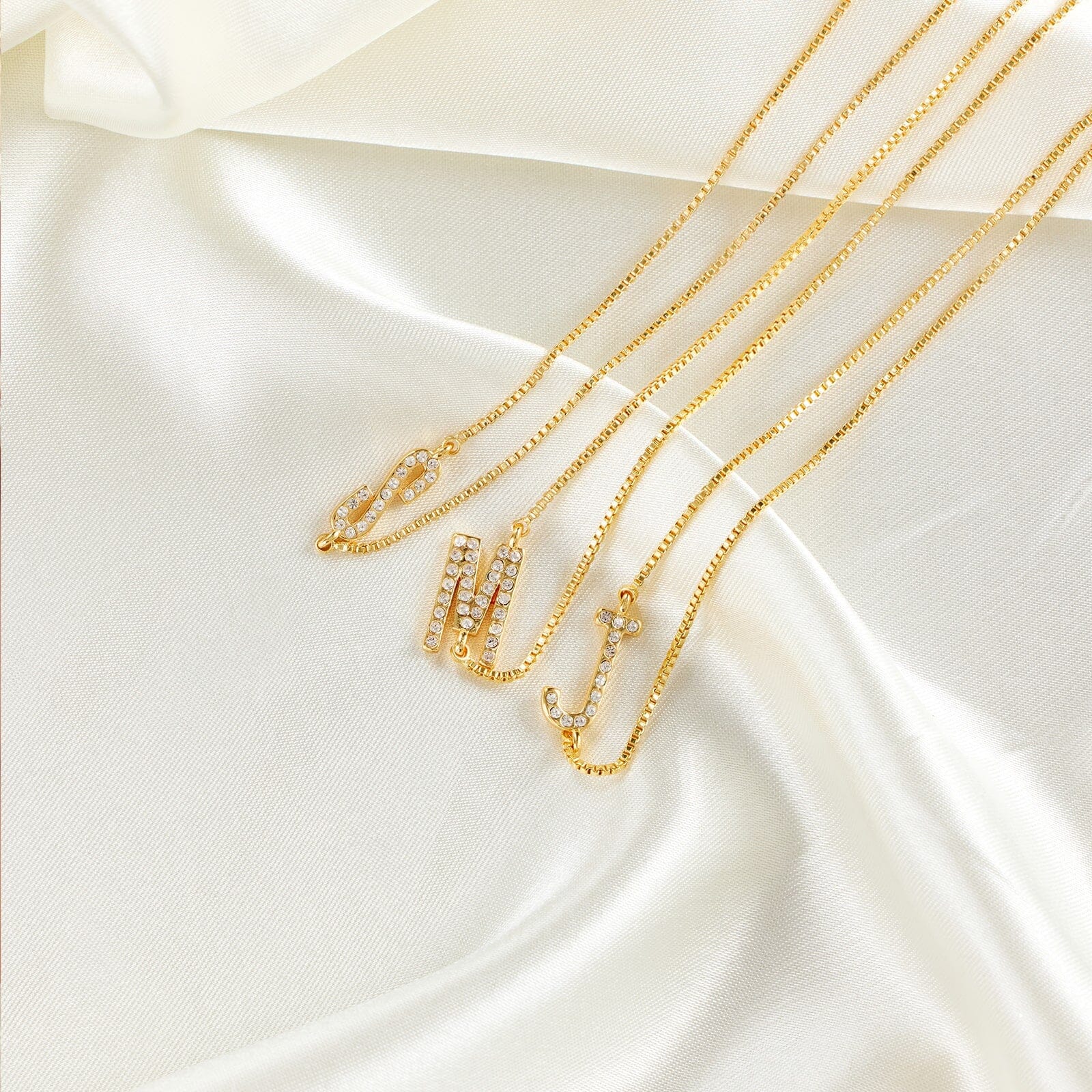 Pav?? Initial Box Chain Choker - Image 7