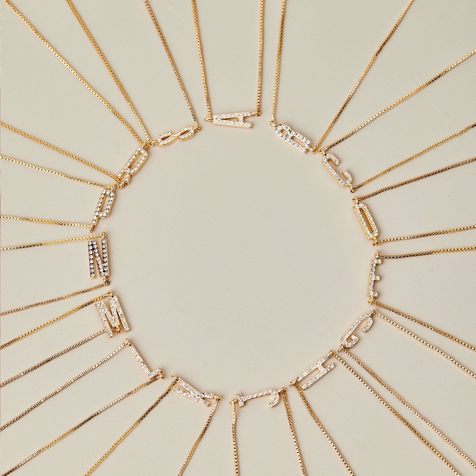 Pav?? Initial Box Chain Choker - Image 5