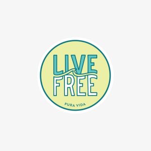PV Live Free Sticker